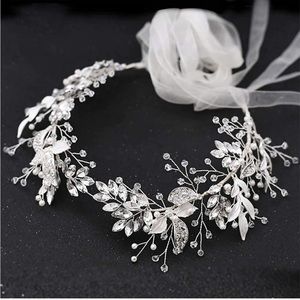 Bridal headpiece wrap around